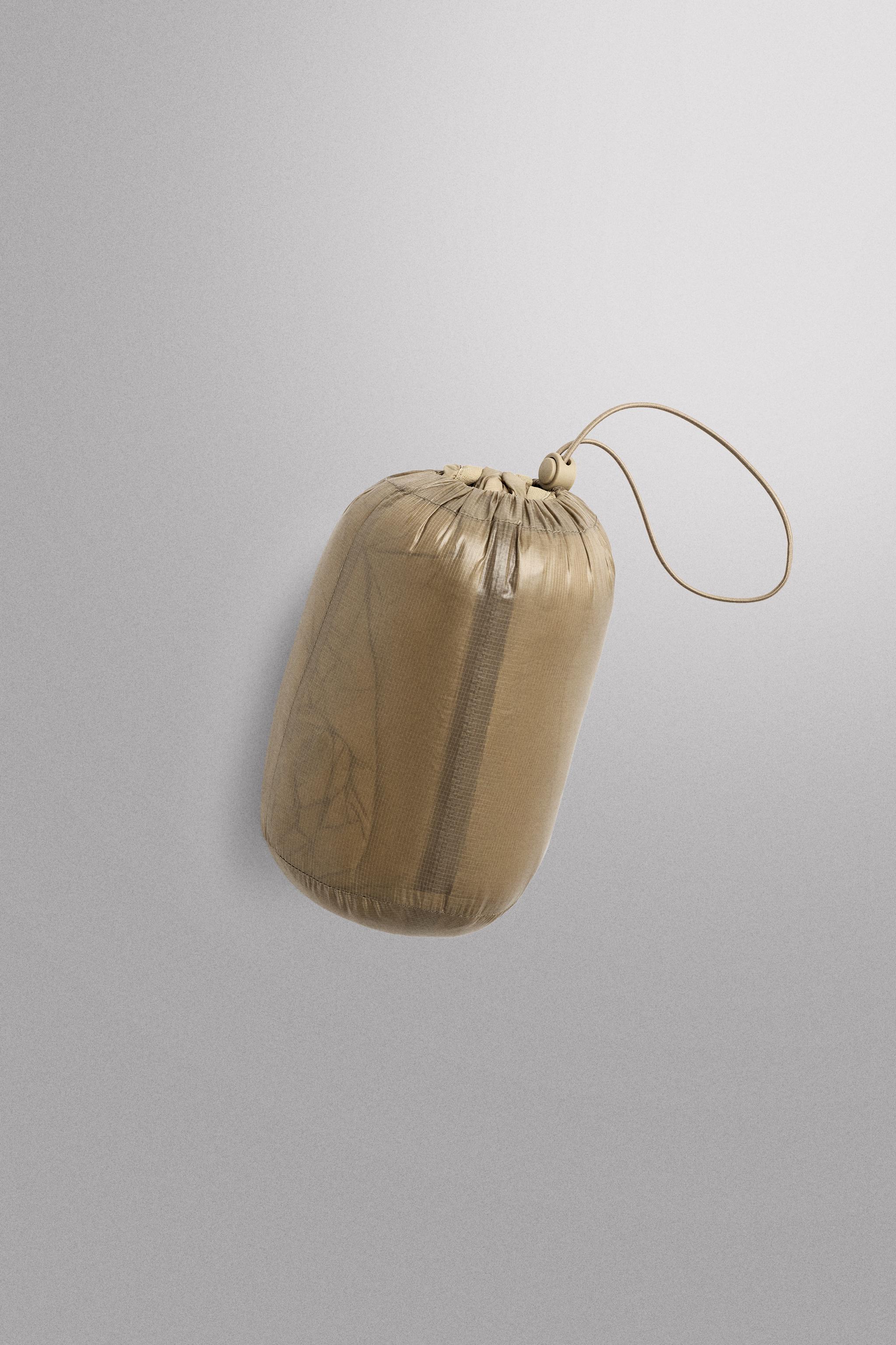 PACKABLE 100% FEATHER PUFFER JACKET